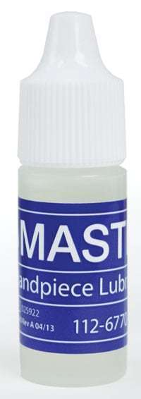 Master Handpiece Lubricant Oil 0.25oz. Bottle