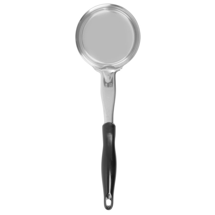 8-ounce one-piece heavy-duty solid round bowl Spoodle® utensil with black nylon handle