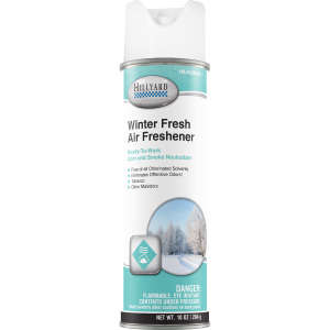 Hillyard, Quick and Clean® Winter Fresh Air Freshener,  10 oz Can