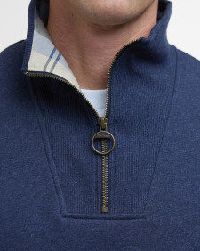 Nelson Half-Zip Sweatshirt Navy Marl