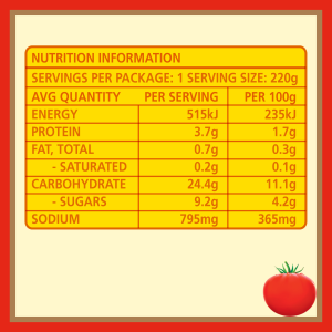  Heinz® Oop's® Pasta in Tomato Sauce 220g 