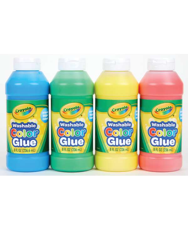 Download Crayola® Washable Color Glue, 4 colors