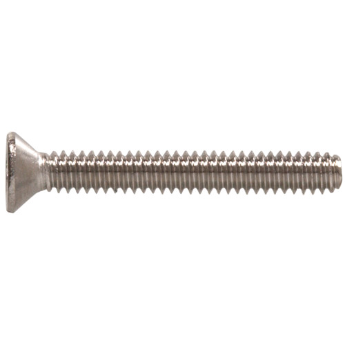 Slotted Flat Head Stainless Machine Screw 10 24 X 1 2 Machine