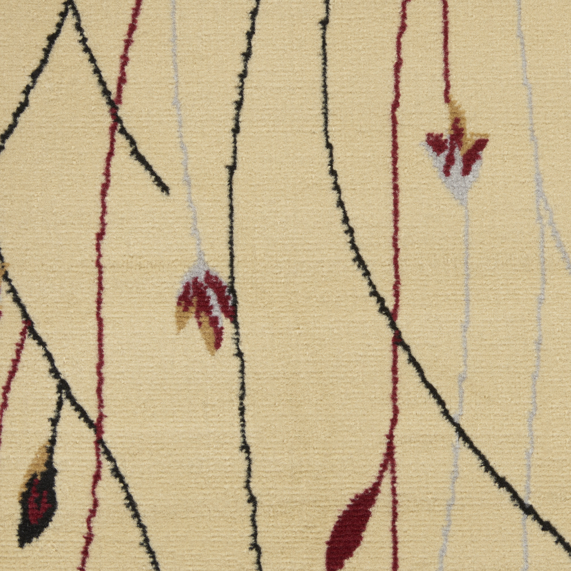 Nourison Grafix 3'9" x 5'9" Cream Contemporary Indoor Rug