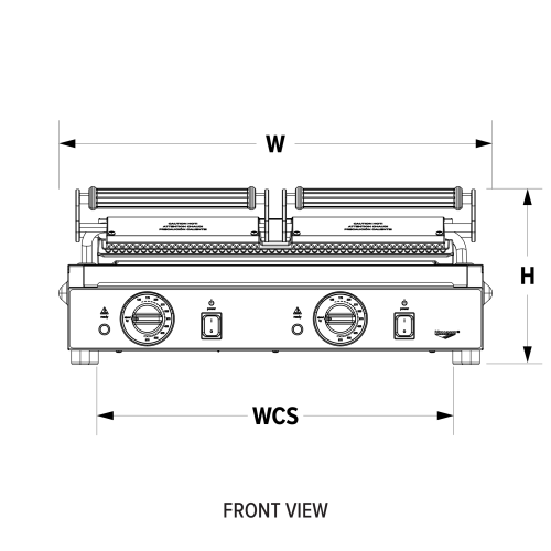 Engineering front view