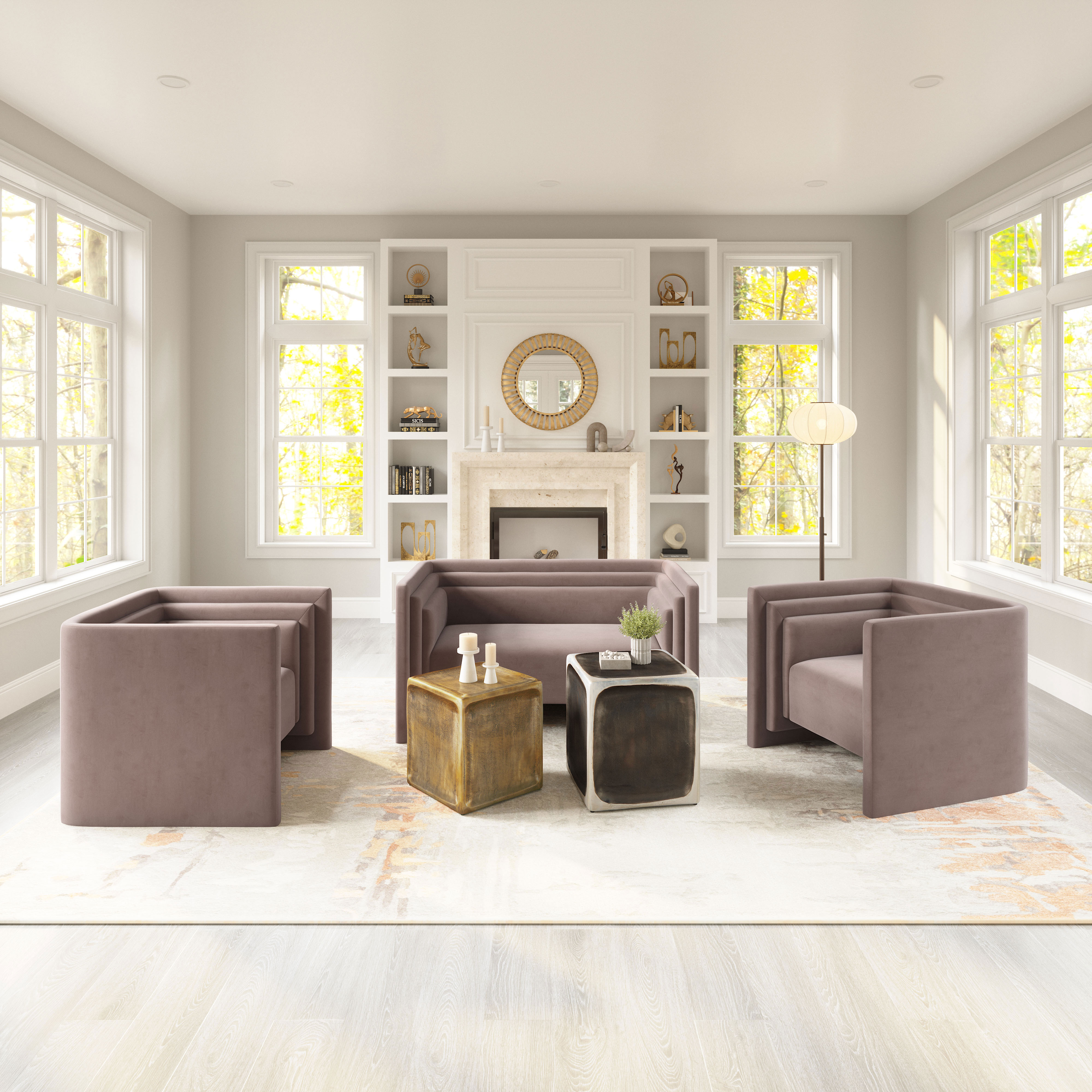 Trippel Loveseat Taupe product image