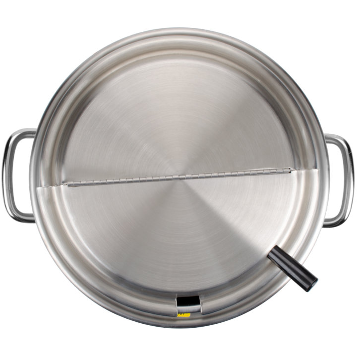 11-quart 120-volt retro stockpot rethermalizer in black black