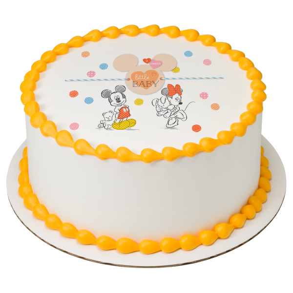 Disney Baby Baby Mickey Minnie Photocake Image | DecoPac