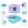 Disney Frozen 2 Movie Reusable Divided Bento Box, Elsa and Anna, 3-piece set slideshow image 2 Disney Frozen 2 Movie Reusable Divided Bento Box, Elsa and Anna, 3-piece set slideshow image 2