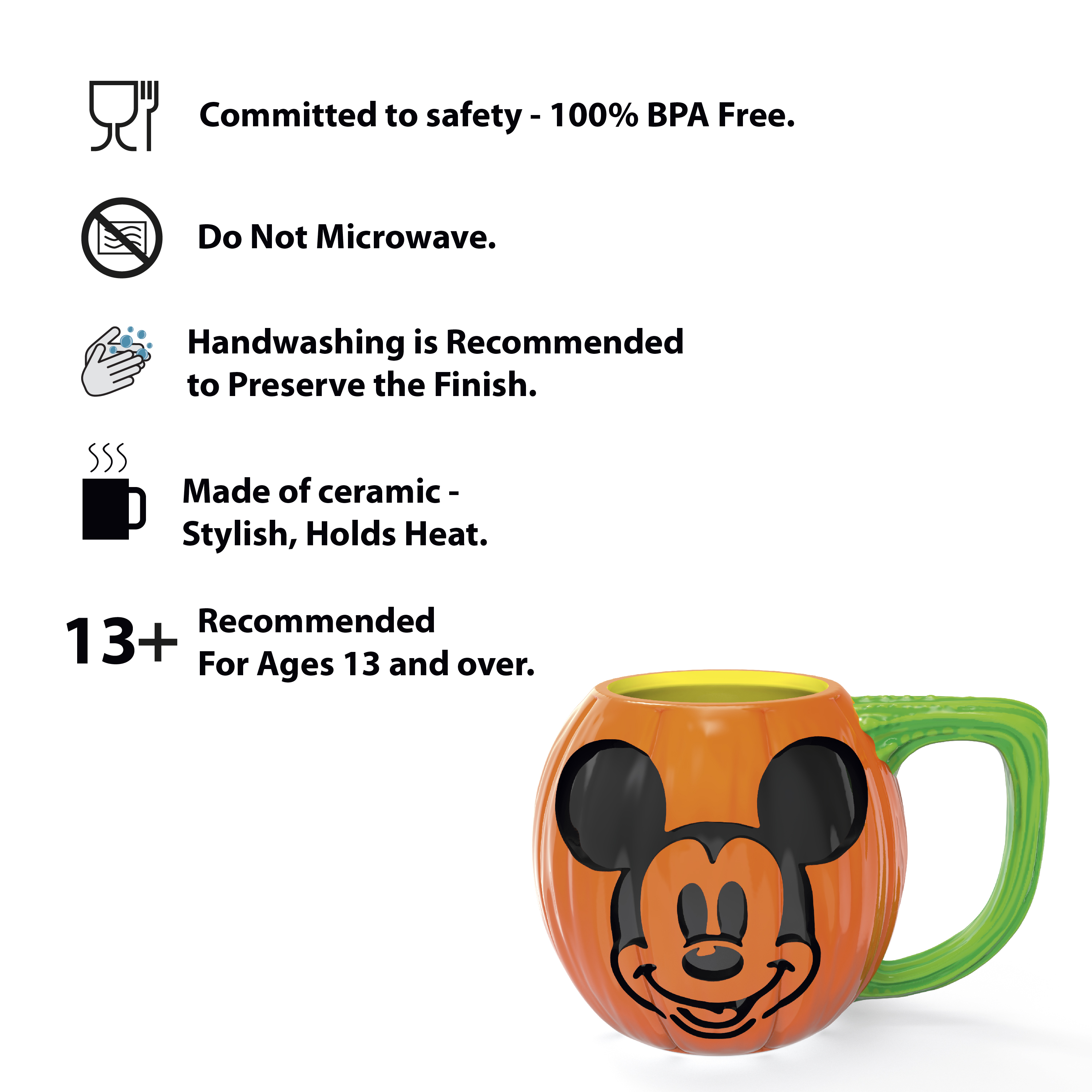 Disney 15 ounce Coffee Mug and Spoon, Mickey Mouse slideshow image 5 Disney 15 ounce Coffee Mug and Spoon, Mickey Mouse slideshow image 5