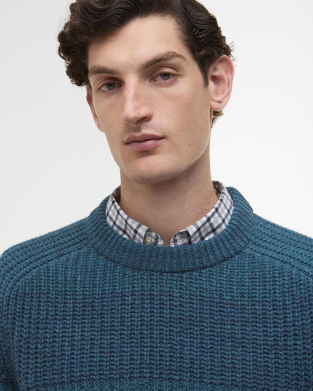 Paul Smith loves Barbour Pullover Saddle Rundhalsausschnitt