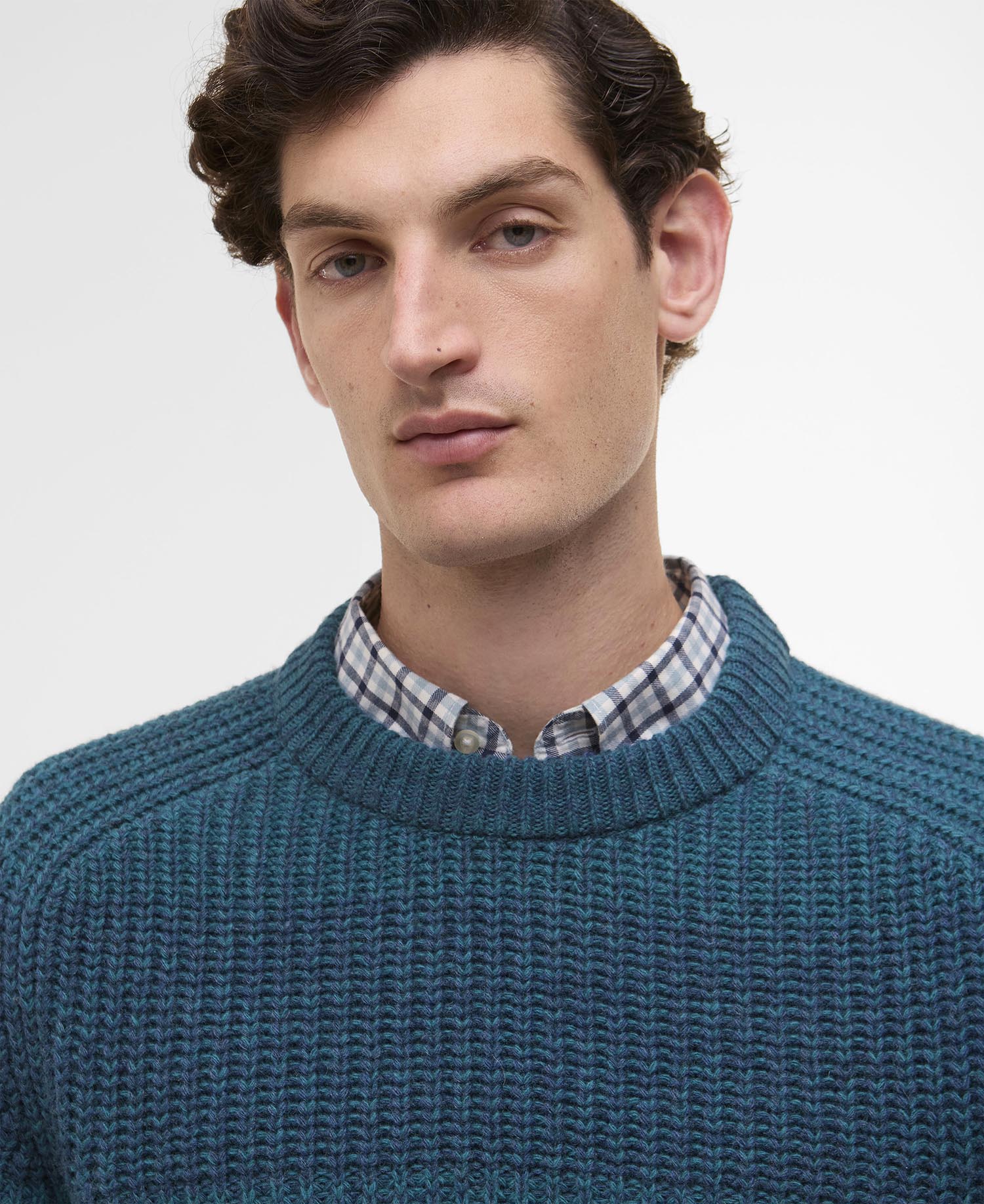 Paul Smith loves Barbour Pullover Saddle Rundhalsausschnitt image number 7