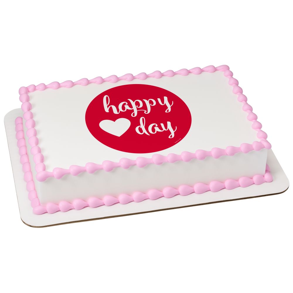 Image Cake Happy Heart Day