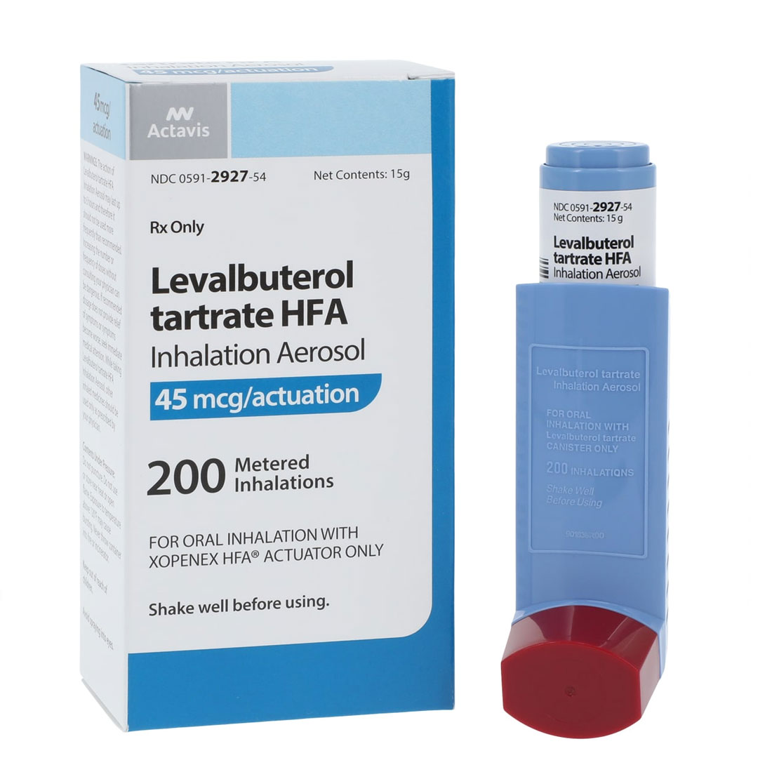 Levalbuterol Tartrate HFA 45mcg Inhaler 15gm