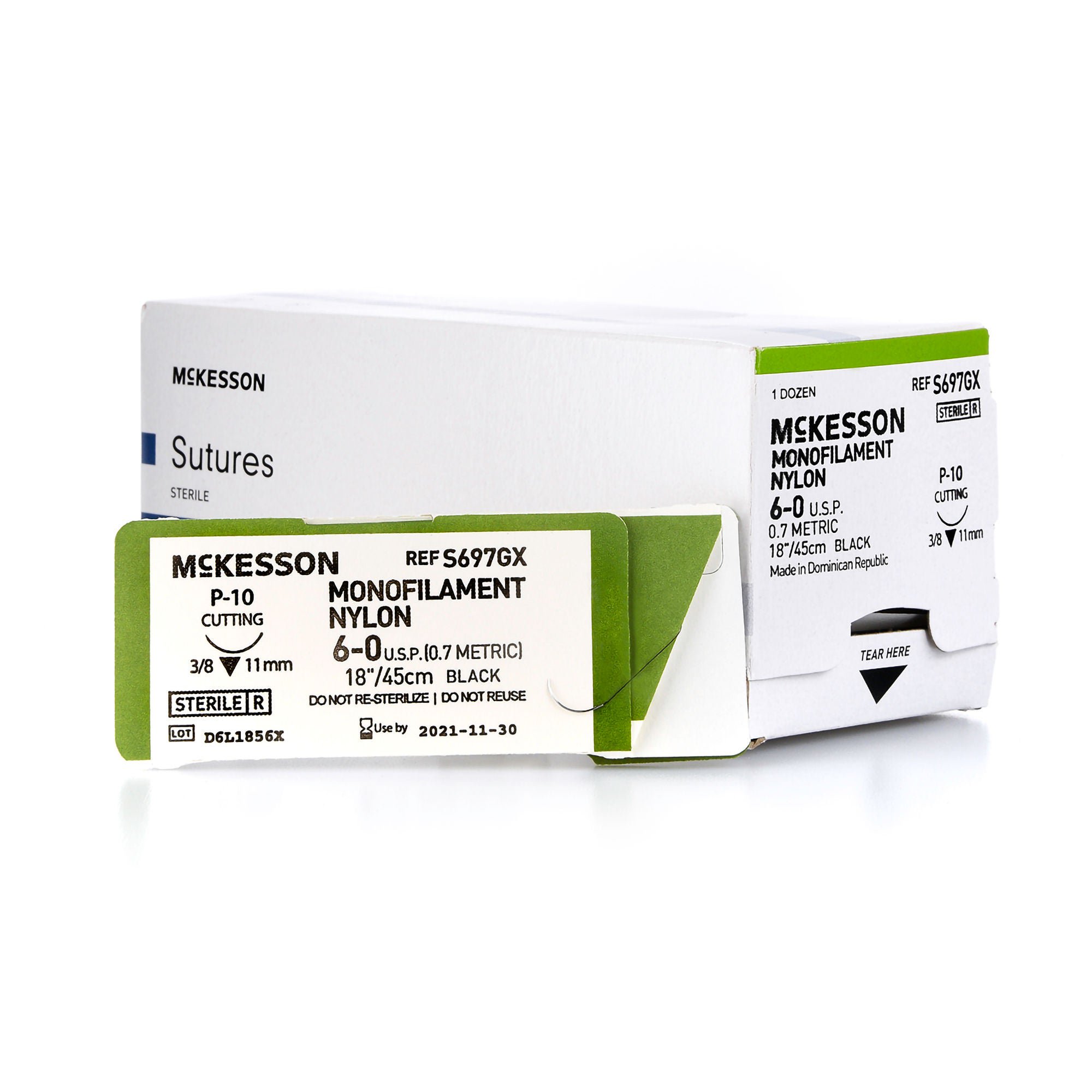 McKesson Suture with P-10 Needle