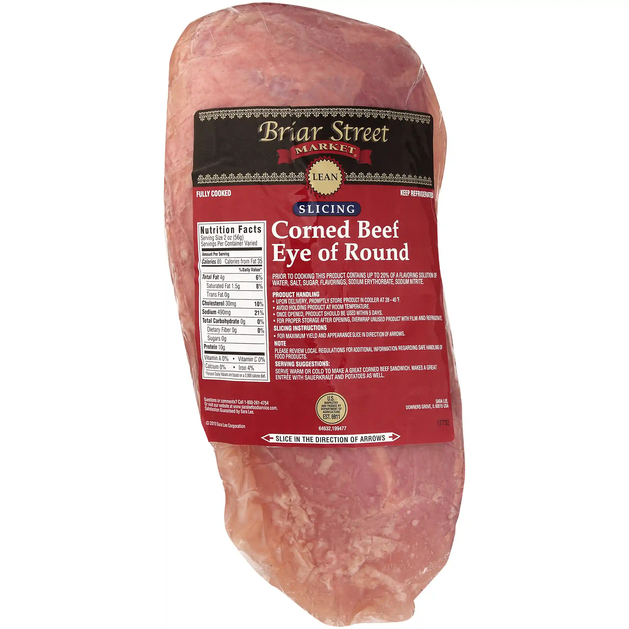 Briar Street Market® Whole Muscle Corned Beef Fully Cooked_image_11