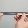 Unger, ErgoTec® Soft Replacement, 10", Black, Rubber Squeegee