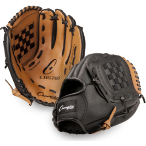 Leather & Vinyl 12" Baseball/Softball Glove