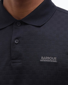Justin Short-Sleeved Polo Shirt Classic Black
