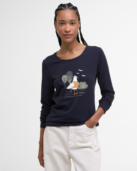 T-shirt Lossie a maniche lunghe