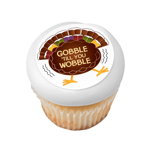 Gobble 'Till You Wobble PhotoCake® Edible Image®
