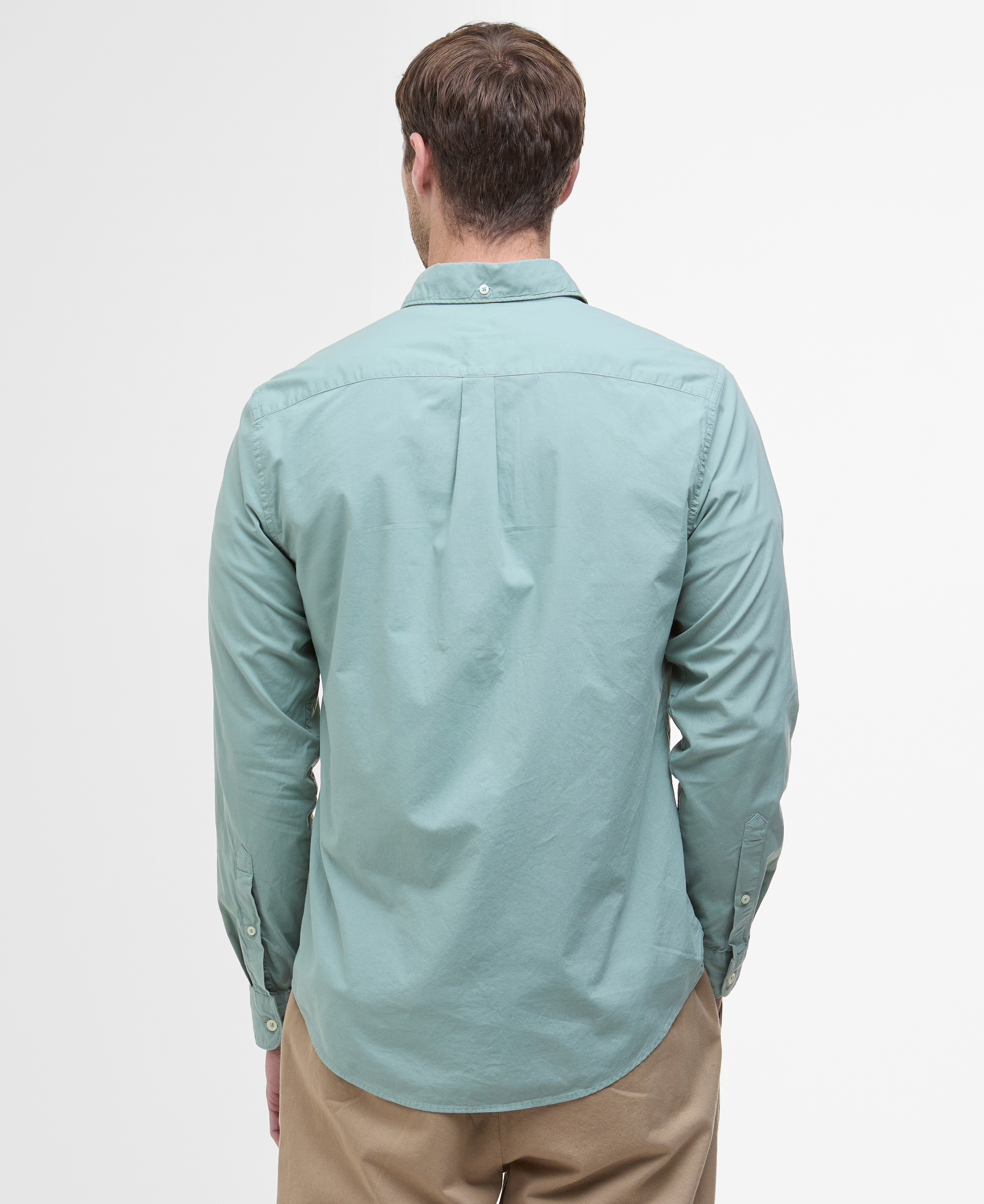 Garment Dyed Tailored Long-Sleeved Shirt image number 2