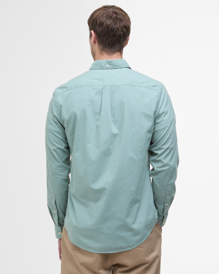 Garment Dyed Tailored Long-Sleeved Shirt
