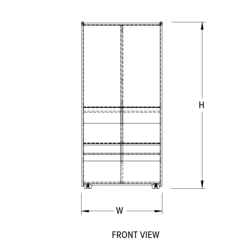 Engineering front view