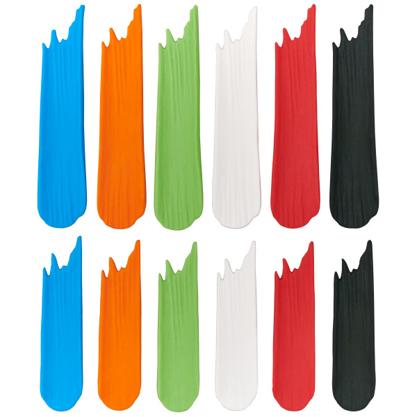 Primary Brushstrokes Sweet Décor® Edible Decorations