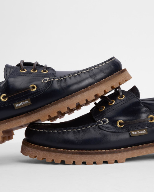 Re-Engineered Deck Boat Shoes Classic Navy