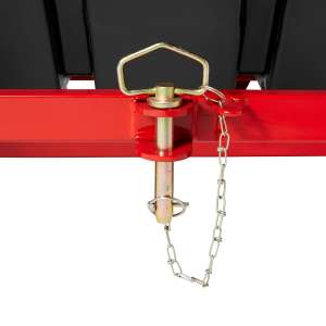 Rubbermaid Commercial, BRUTE, Rotomolded Towable Tilt Truck, Heavy Duty, 1 1/2 Cubic Yard, Black