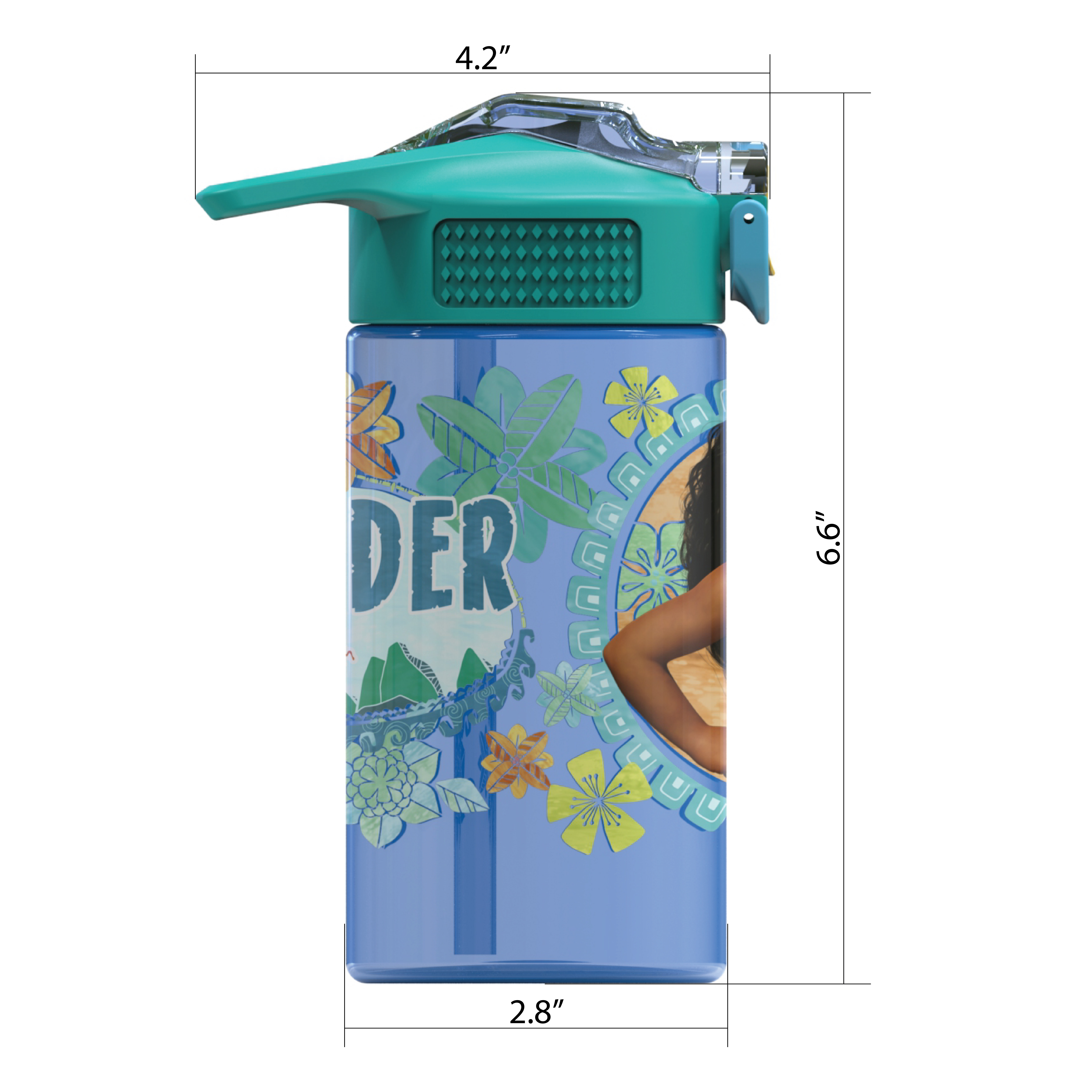 Disney Moana Movie 16 ounce Water Bottle, Moana