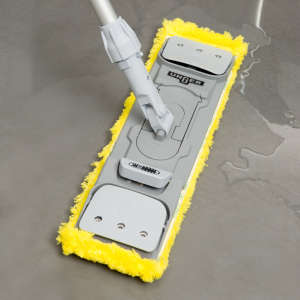 Unger, SmartColor Micro 15.0, Micro 15.0 Microfiber Tab Mop, 16"W, Yellow