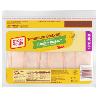 Premium Shaved Smoked Turkey Breast