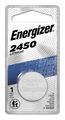 Energizer 2450 Size 3V Lithium Coin Cell Battery 1 Pack