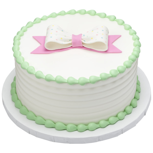 Pastel Dots Assortment Gum Paste Bows