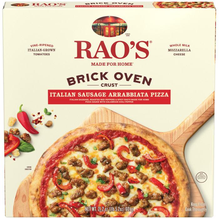 Italian Sausage Arrabbiata Frozen Pizza, 21.2 oz
