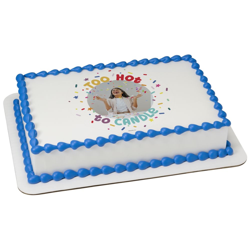 Image Cake Too Hot to Candle