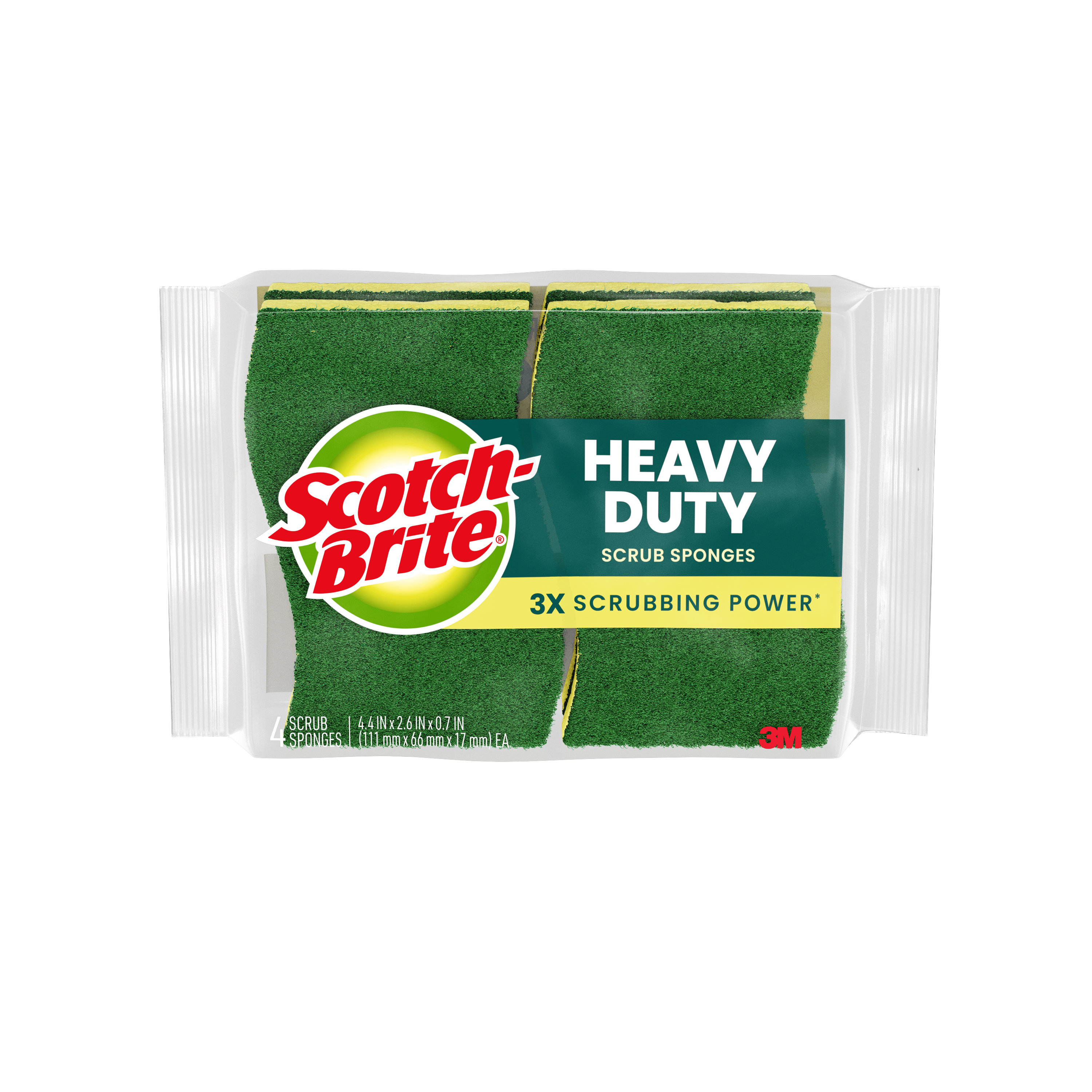 SKU 7100333260 | Scotch-Brite® Heavy Duty Scrub Sponge 424-9