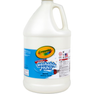 Washable Paint, White, Gallon