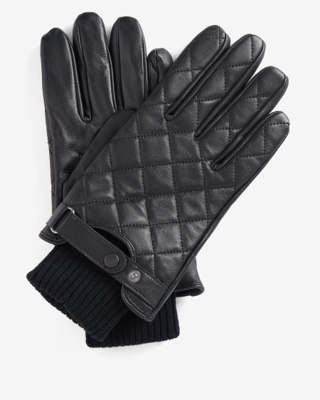 Quilted Leather Gloves