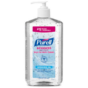 Gojo, PURELL® Advanced Hand Sanitizer Gel,  20 oz Bottle