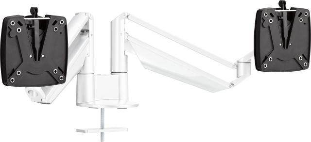 Novus CLU Duo is designed for easy alignment of two monitors for comfortable side-by-side viewing.