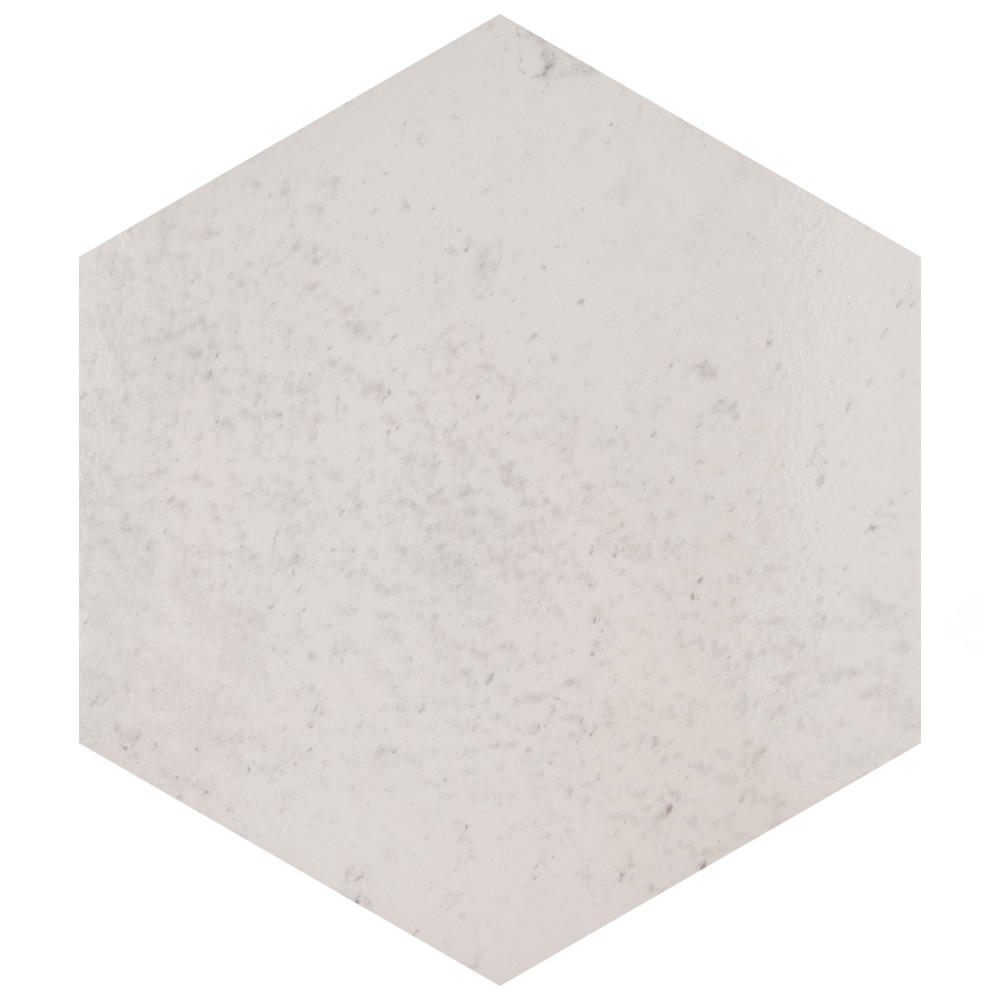 Sample – Capri Hex Neve Porcelain Floor and Wall Tile