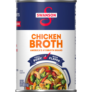 Swanson® 100% Natural Chicken Broth, 14.5 Oz Can (Pack of 24)