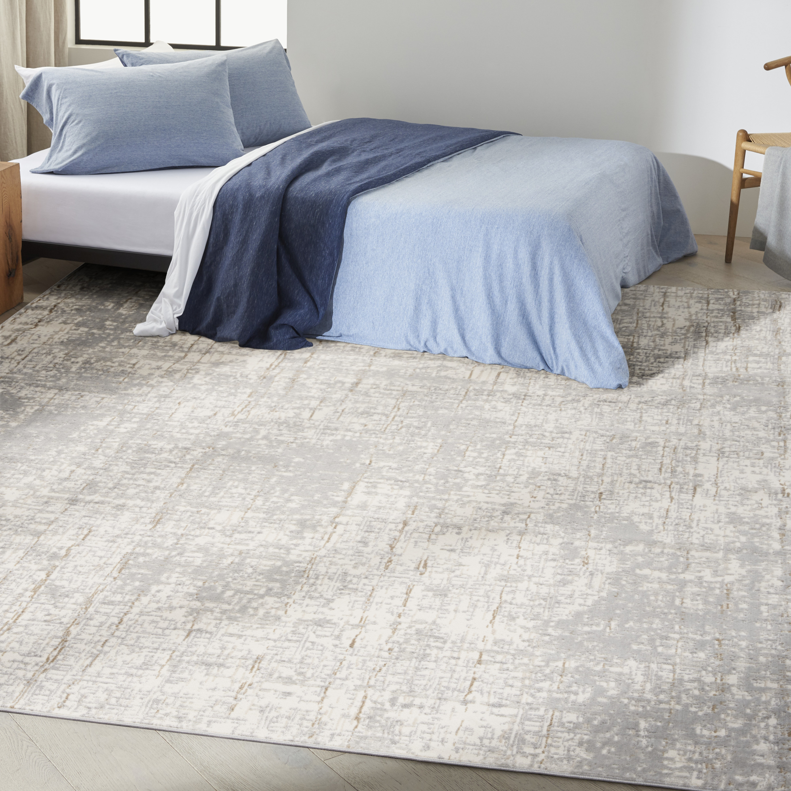 Calvin Klein CK950 Rush 8' x 10' Grey Modern Indoor Rug