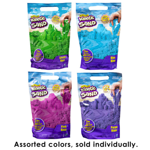 Kinetic Sand Colored Sensory Play Sand (2 lb. & assorted colors)