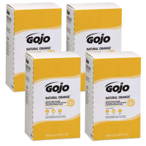 Gojo, NATURAL* ORANGE™ Smooth Hand Cleaner Liquid Soap, PRO™ TDX™ Dispenser 2000 mL Cartridge