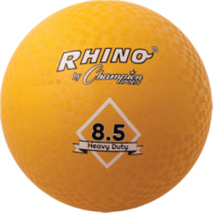 8.5 Inch Heavy Duty Playground Ball, Yellow
