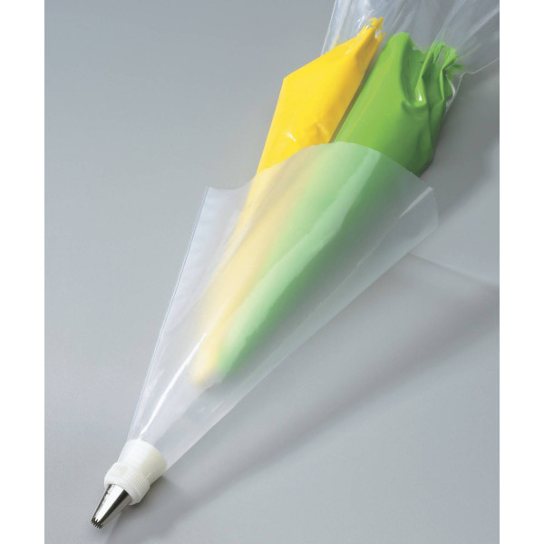 Two-Color 18" Disposable Pastry Bag